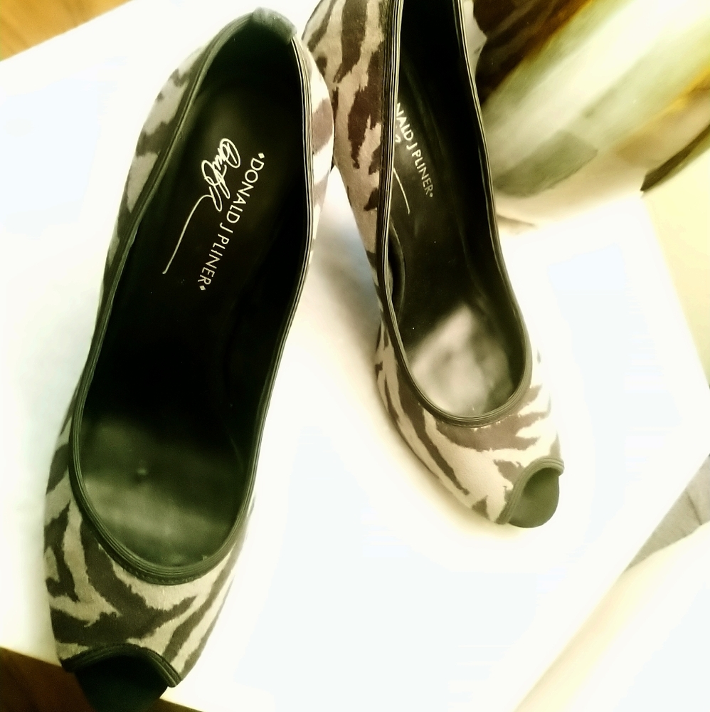Zebra Print Heels
